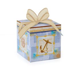 Caixa Cubo Mediterrâneo Colorido PT C/10