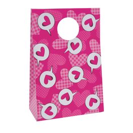 Caixa Trapézio Bag Love Cartoon Rosa