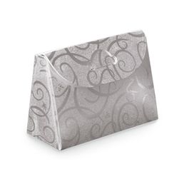 Caixa Bag Glamour Prata