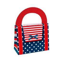 Caixa Special Bag Navy Azul / Vermelho