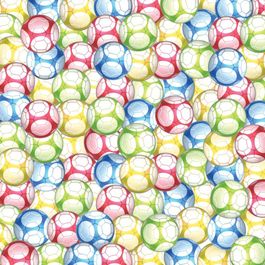 Saco para Presente Perol Soccer Colorido