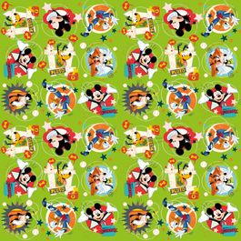 Saco para Presente Metal Disney Fun Verde