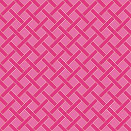 Saco Para Presente Metal Quadrati Rosa Rosa / Ouro