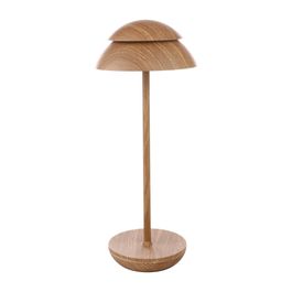 Luminária De Mesa Plastico, Metal Madeira