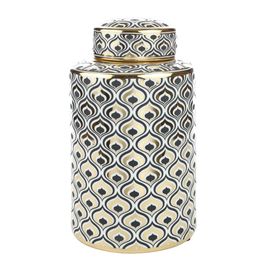 Potiche Porcelana Grafite/Douardo