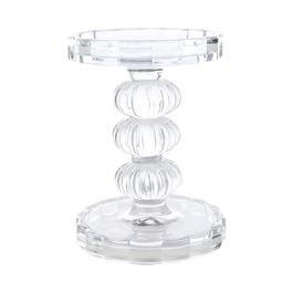 Castiçal Vidro Incolor