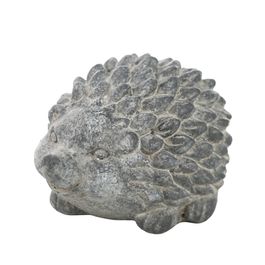 Decorativo Ouriço Cimento Cinza Escuro