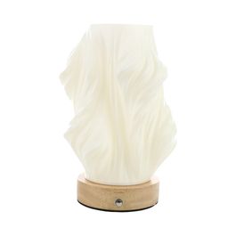 Luminária Impressão 3D 100% Plástico Reciclado Creme