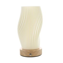 Luminária Impressão 3D 100% Plástico Reciclado Creme