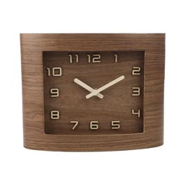 Relógio Madeira Tilia E Mdf Natural