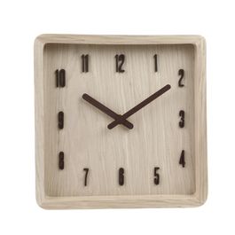 Relógio Madeira Tilia E Mdf Natural