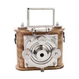 Decorativo Aluminio, Madeira Natural