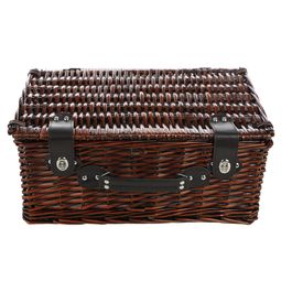 Kit Piquinique Fibra Natural Marrom