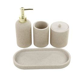 Kit Lavabo Poliresina Creme