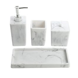 Kit Lavabo Poliresina Branco
