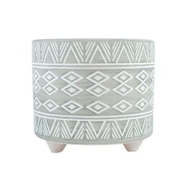 Cachepot Cerâmica Verde