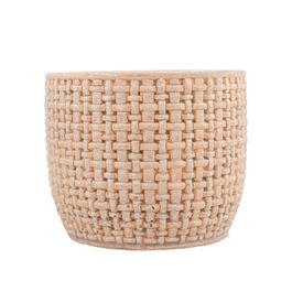 Cachepot Cerâmica Marrom