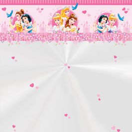 Saco para Cesta Princesas Barrado Colorido PT com 25