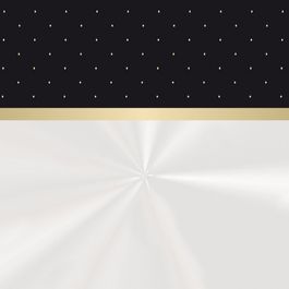 Saco Para Cesta Maison Ouro / Preto