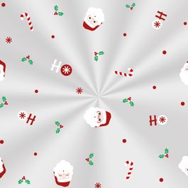 Saco Transparente Para Panetone Papai Noel Chegou Colorido