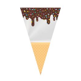 Cone Festa Casquinha Barrado Colorido