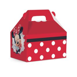 Caixa Maleta Kids Minnie Flat Vermelho