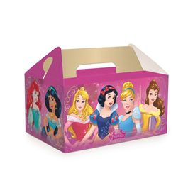 Caixa Kit Lanche Escolar Princesa Rosa