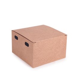 Caixa para 1 Hamburguer Lisa Liso Kraft