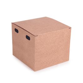 Caixa para 1 Hamburguer Alta Lisa Liso Kraft