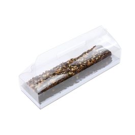 Caixa Para Bolo Rocambole Liso Branco