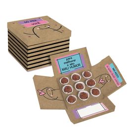 Caixa Surpresa Para Brigadeiro Flork Colorido