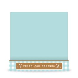 Slice Cake Cartão Feito Com Carinho Azul