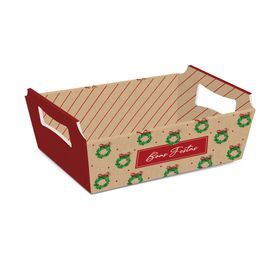 Cesta De Cartão Guirlanda