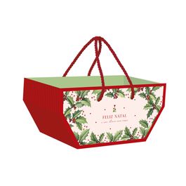 Cesta De Cartão Com Alça Little Tree