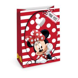 Sacolete Minnie Loop Vermelho / Branco