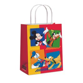 Sacola de Papel Mickey Mickey E Turma Colorido
