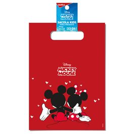 Sacola Kids Romântica Mickey E Minnie Colorido