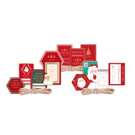 Kit Fechamento Para Presente Sortido Natal Colorido