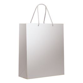 Sacola Premium Laminada Metalizada Prata