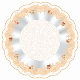 Poli Redondo Flora Marfim