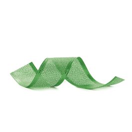Fita Aramada Liso Metalizado Verde