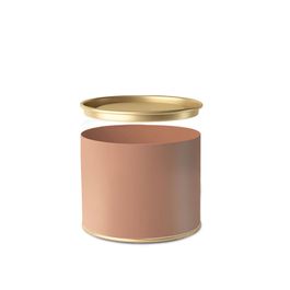 Lata para Doces Liso Rose Gold