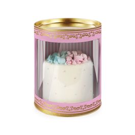 Lata para Bolo com Visor Candy Petúnia Colorido