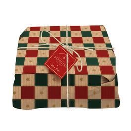 Kit Embalagem Bolotone Louvre Verde / Vermelho / Ouro