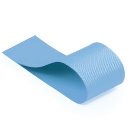 Fita De Gorgorão Liso Azul Bebe