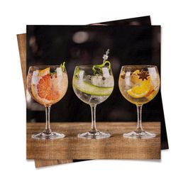 Guardanapo De Papel Gin Colorido