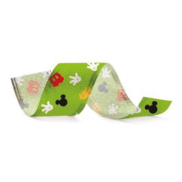 Fita Mickey Diversão Verde com 1