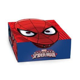 Caixa Quadrada com Luva Mask Vermelho / Azul