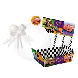 Kit Cesta Cars Racing Colorido