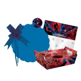 Kit Cesta Teia Radical Azul / Vermelho